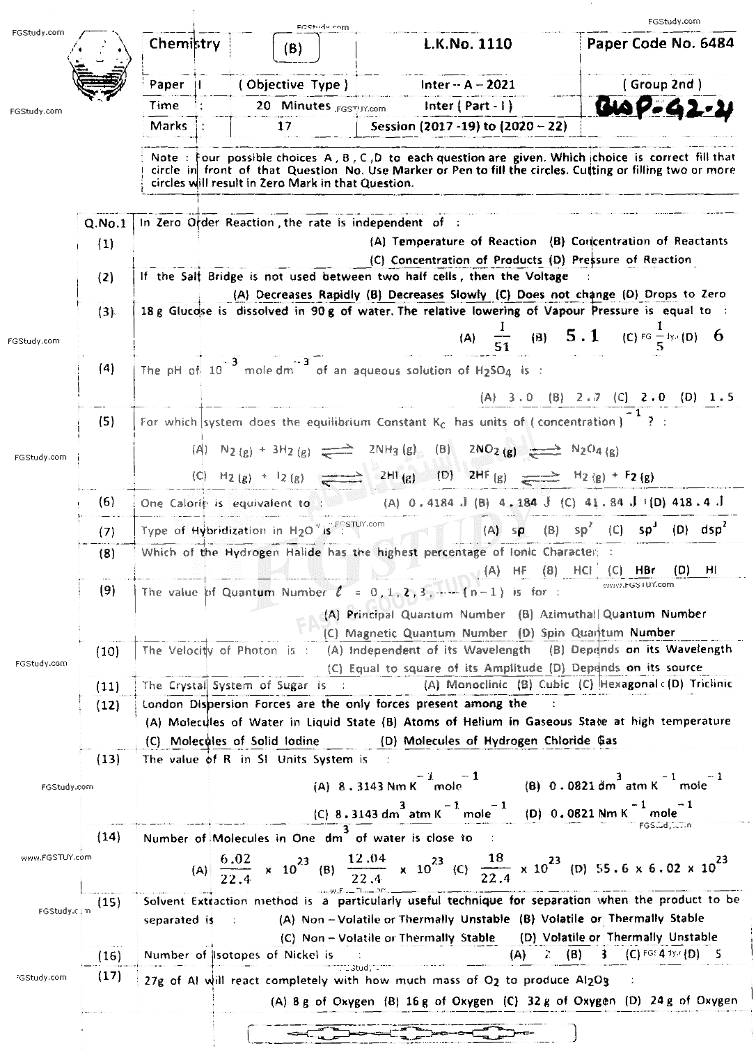 11th chemistry assignment answers 2021 pdf