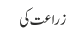 زراعت کی