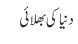 دنیا کی بھلائی