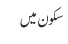 سکون میں