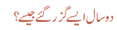 دو سال ایسے گزر گئے جیسے ؟