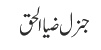 جنرل ضیا الحق