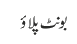 بونٹ پلاؤ