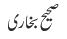 صحیح بخاری