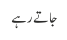 جاتے رہے