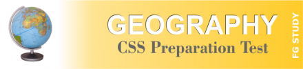 CSS Geography Papers MCQS Online Test | FG STUDY