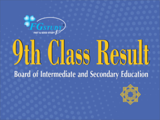 9th class results
